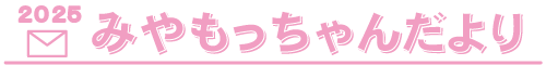 みやもっちゃんだより